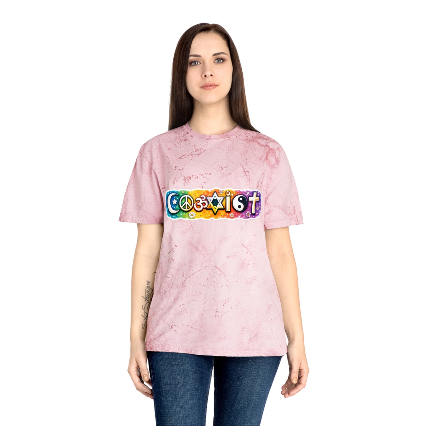 COEXIST Tie-Dye Shirt