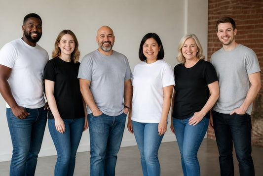 Choose T-Shirt Sizes for Different Body Types