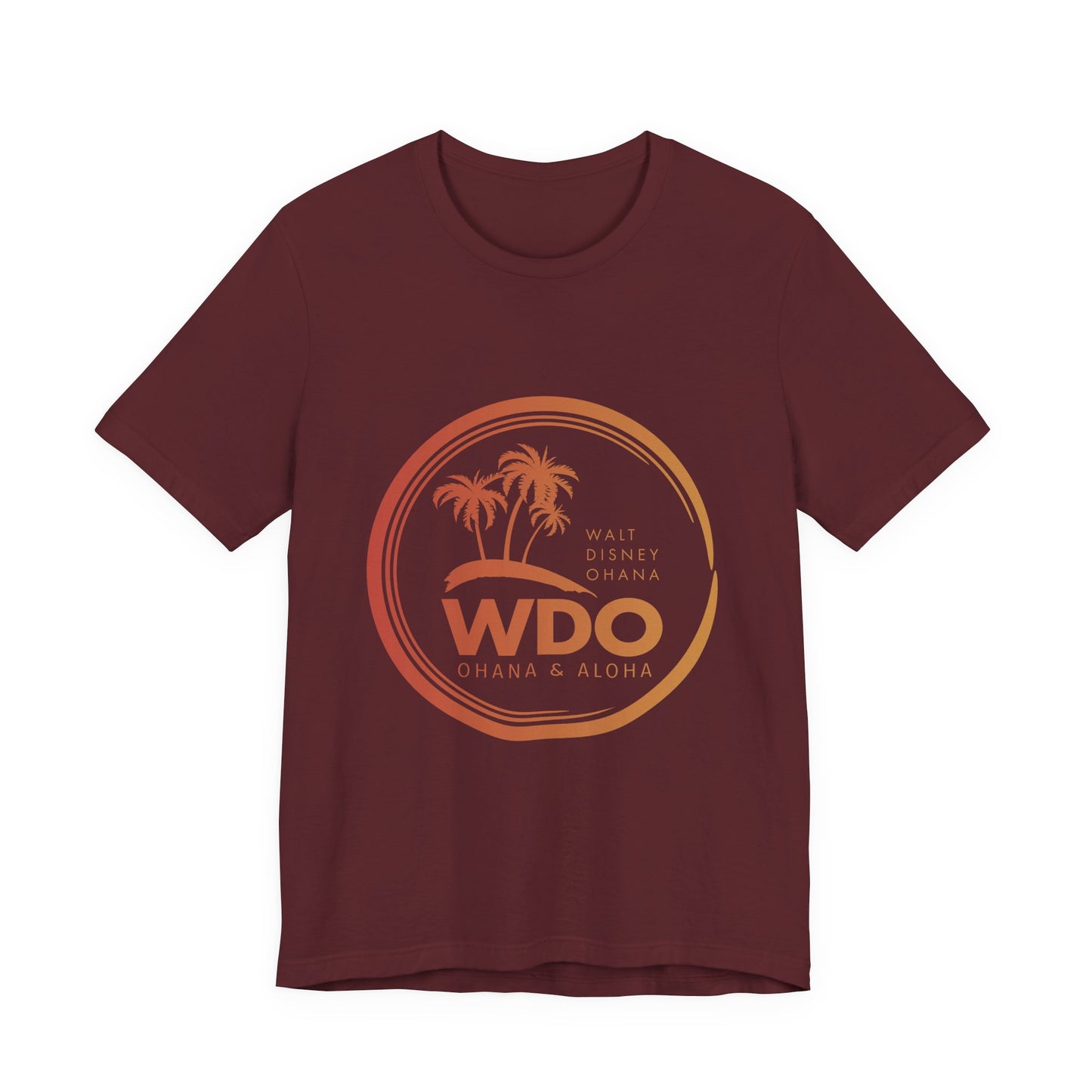 Ohana Tee (Unisex Short Sleeve w/ orange logo)