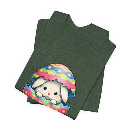 Socially Egg-xhausted - Easter Bunny T-Shirt