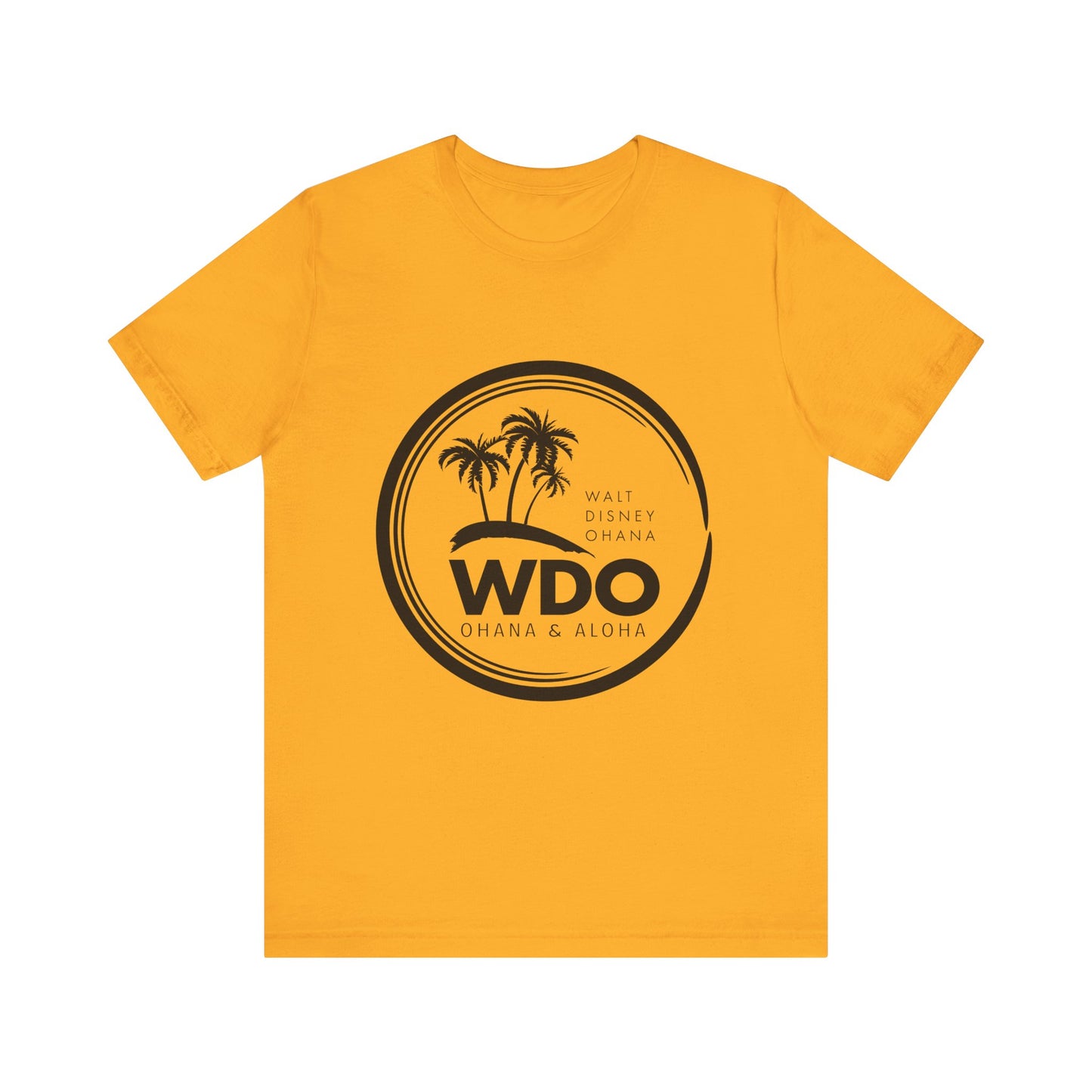Ohana Tee (Unisex Short Sleeve w/ black logo)