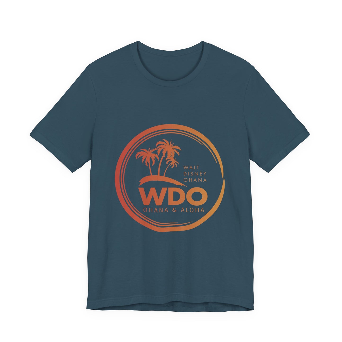 Ohana Tee (Unisex Short Sleeve w/ orange logo)