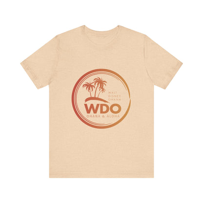 Ohana Tee (Unisex Short Sleeve w/ orange logo)