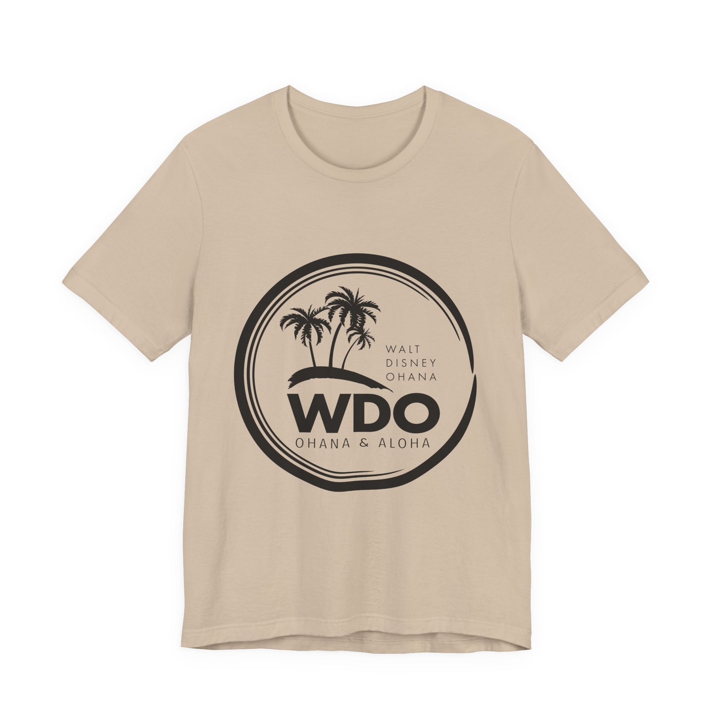 Ohana Tee (Unisex Short Sleeve w/ black logo)