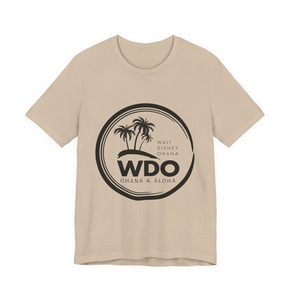 Ohana Tee (Unisex Short Sleeve w/ black logo)