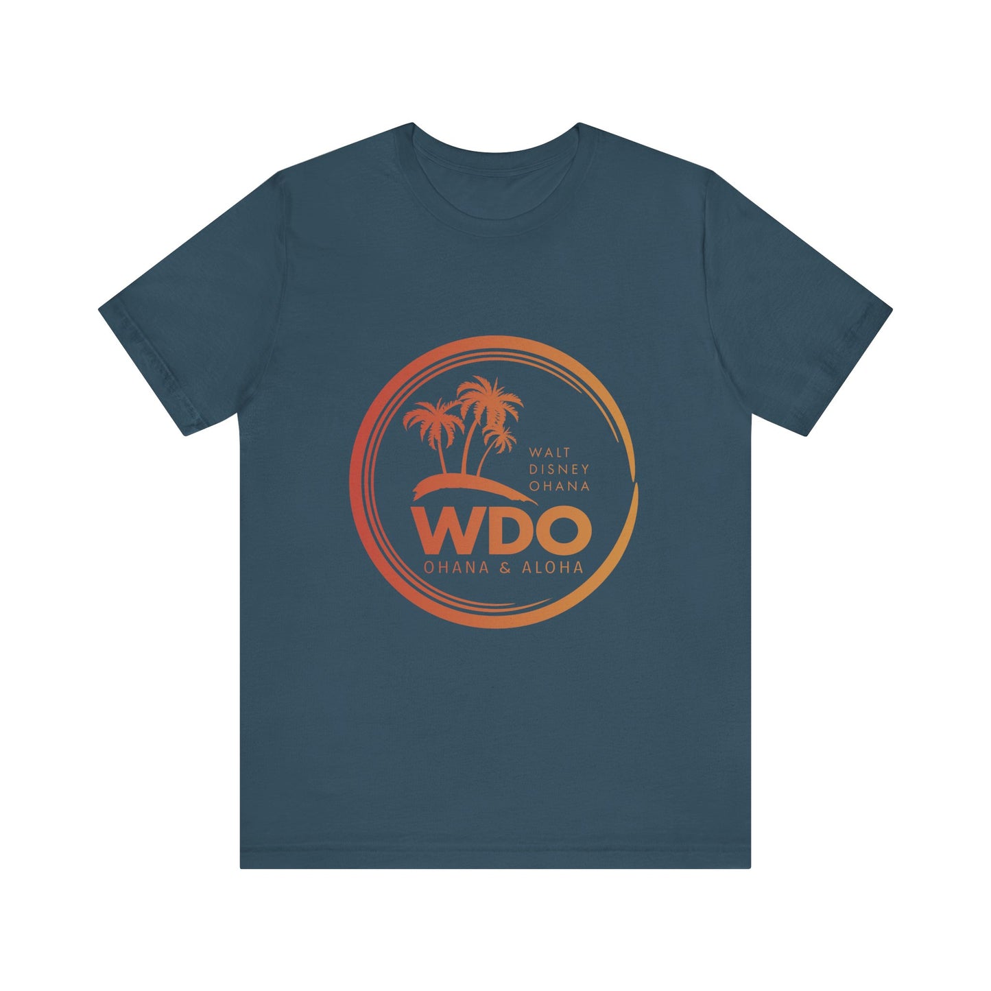 Ohana Tee (Unisex Short Sleeve w/ orange logo)
