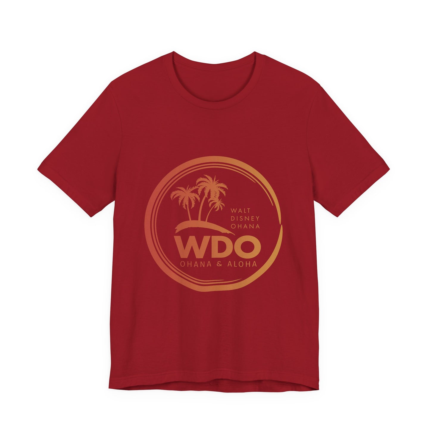 Ohana Tee (Unisex Short Sleeve w/ orange logo)