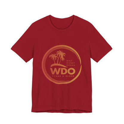 Ohana Tee (Unisex Short Sleeve w/ orange logo)