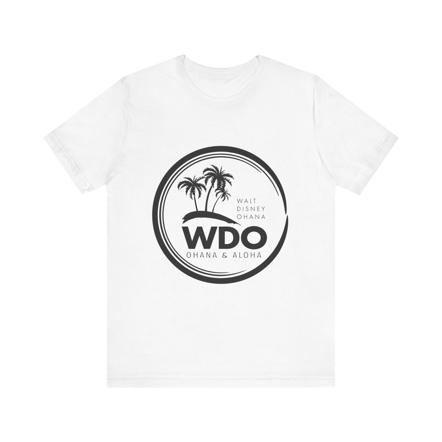 Ohana Tee (Unisex Short Sleeve w/ black logo)