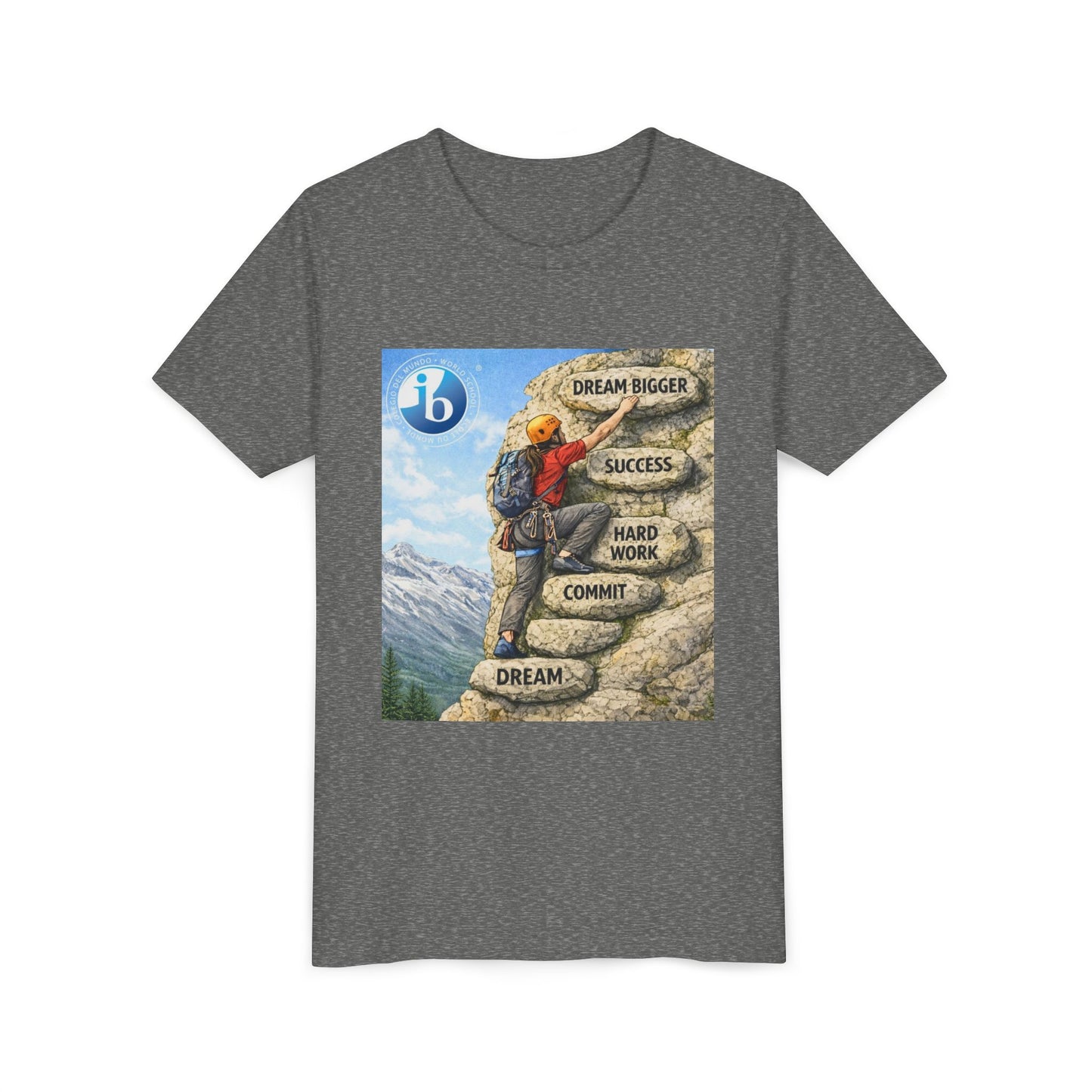 Youth Girls Tee - IB Climb to Success