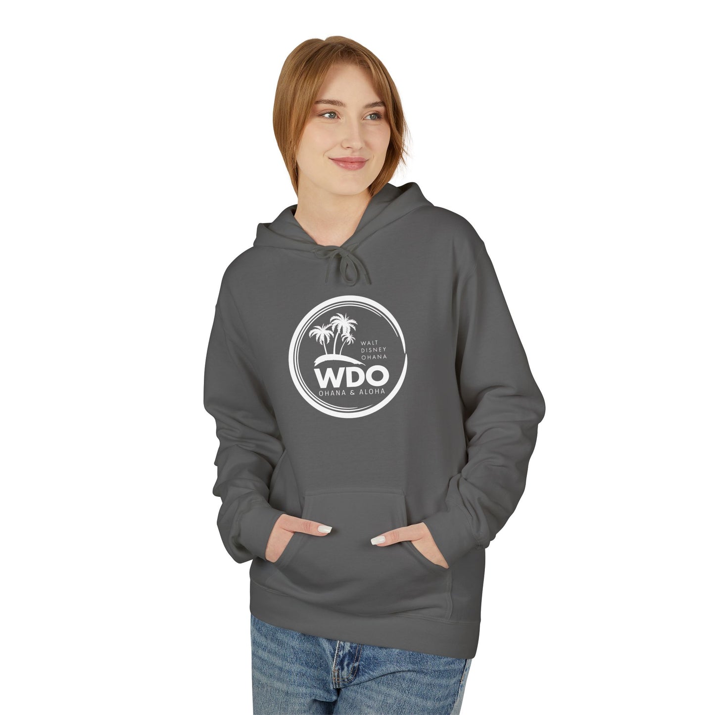 Stay Stylish & Cozy Hoodie – White Logo Minimalist Sweatshirt, Premium Unisex Streetwear Pullover, Soft Casual Fashion Hoodie