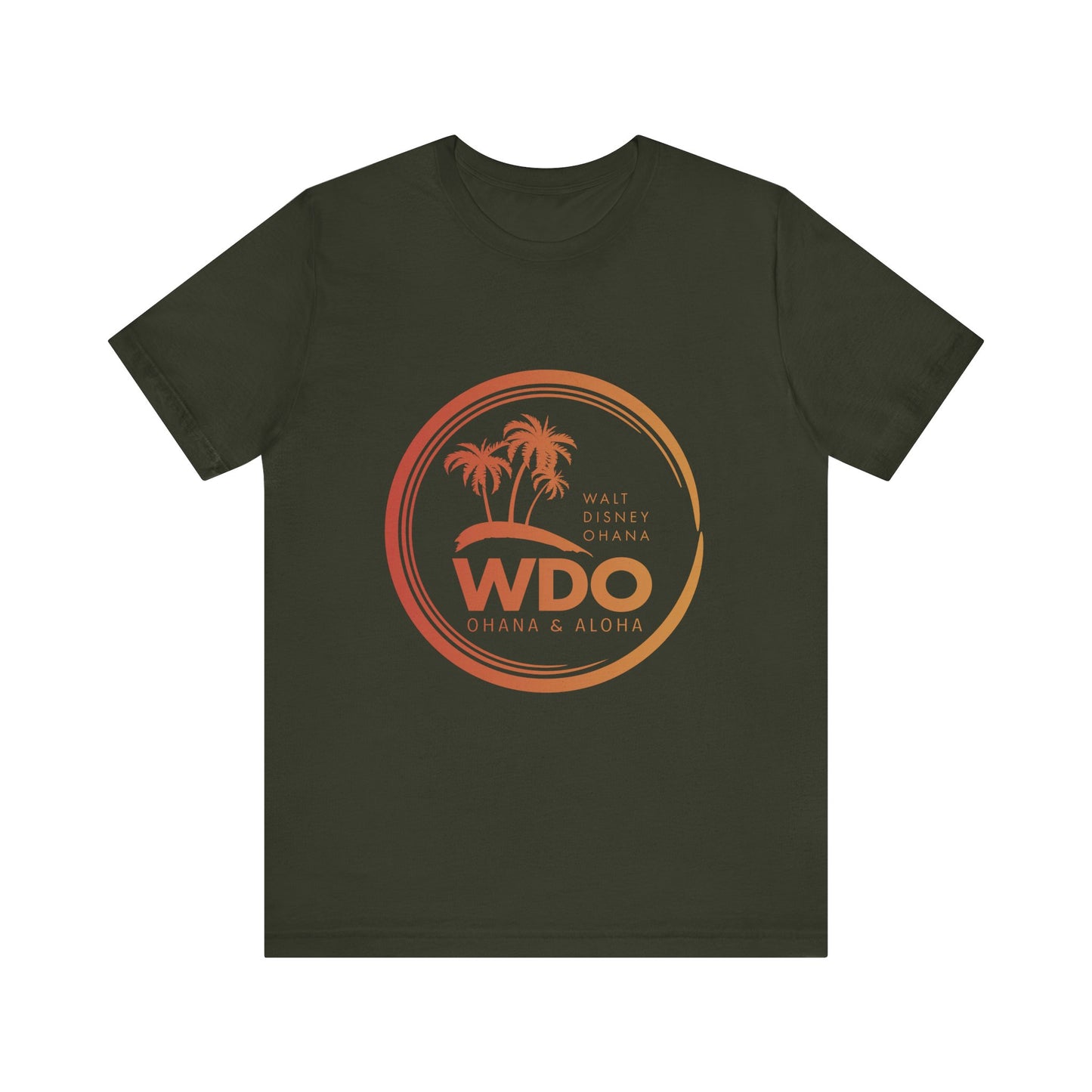 Ohana Tee (Unisex Short Sleeve w/ orange logo)
