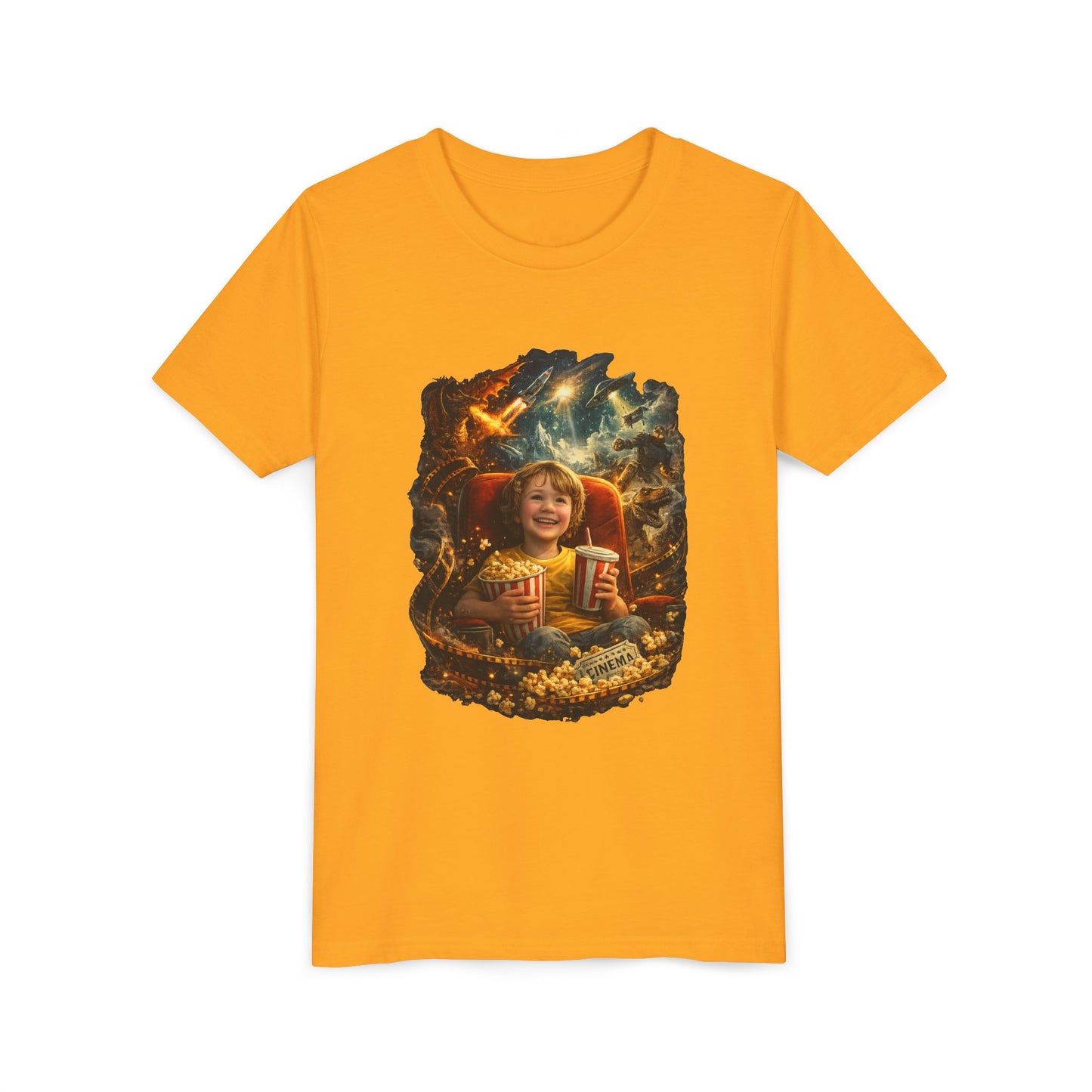 Movie Night Magic - Kids T‑Shirt