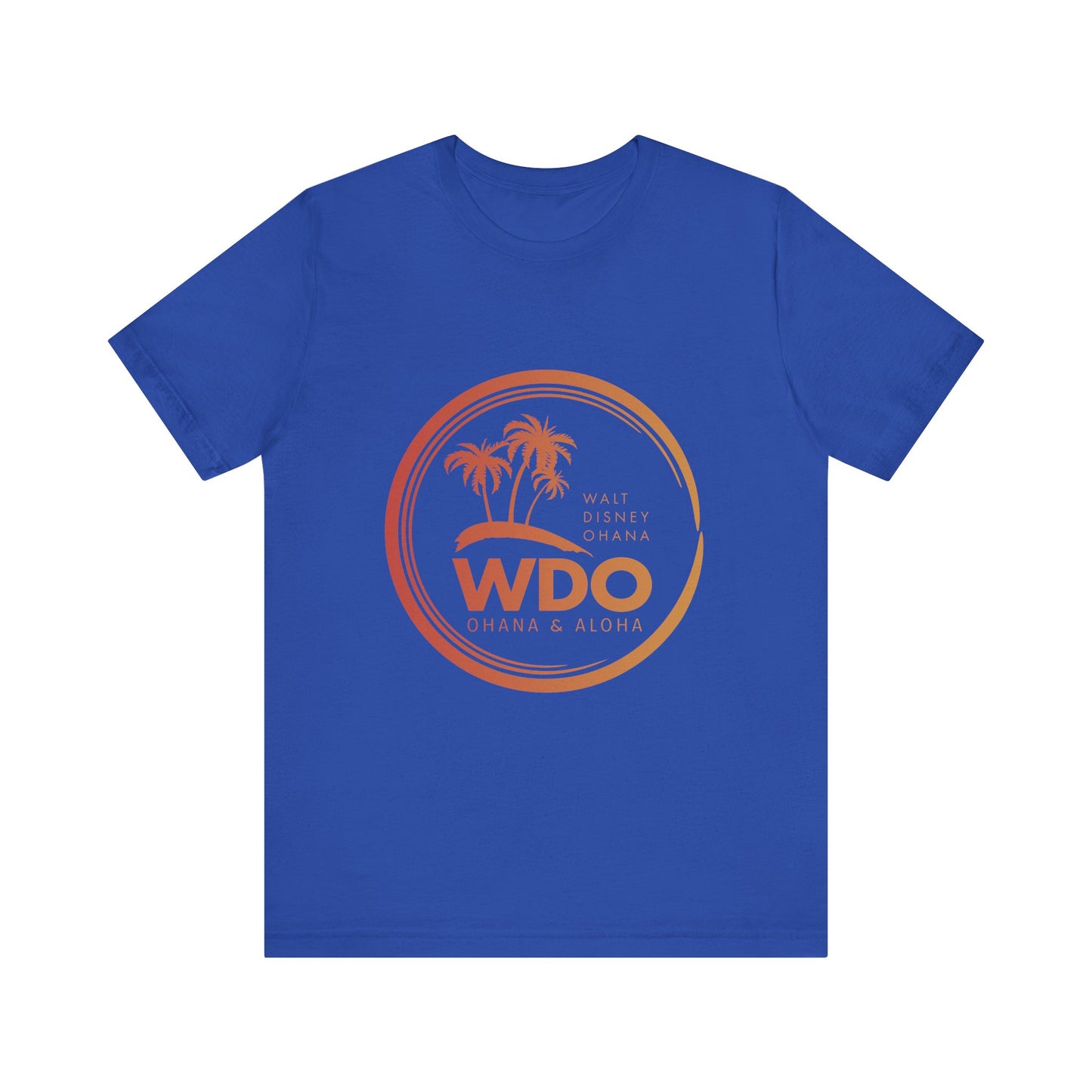Ohana Tee (Unisex Short Sleeve w/ orange logo)