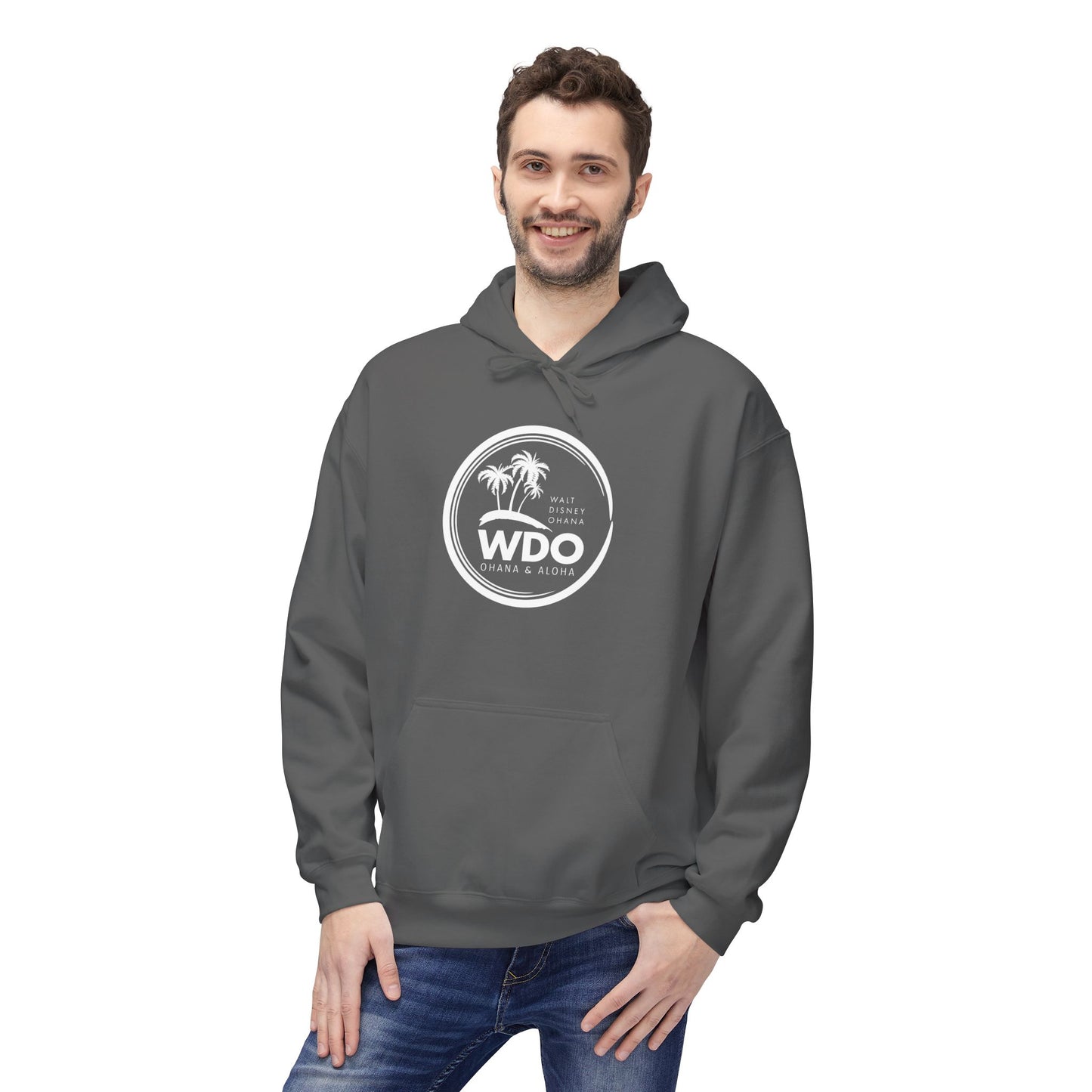 Stay Stylish & Cozy Hoodie – White Logo Minimalist Sweatshirt, Premium Unisex Streetwear Pullover, Soft Casual Fashion Hoodie