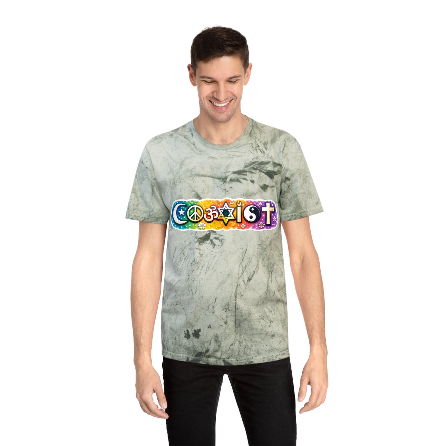 COEXIST Tie-Dye Shirt