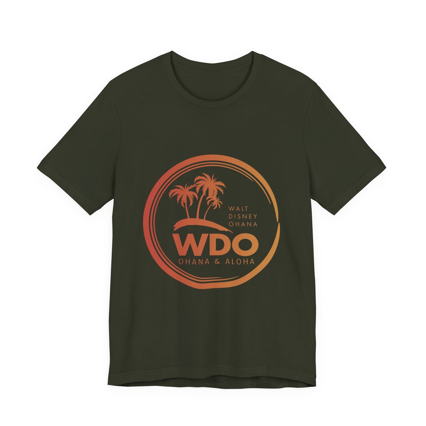 Ohana Tee (Unisex Short Sleeve w/ orange logo)