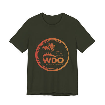 Ohana Tee (Unisex Short Sleeve w/ orange logo)