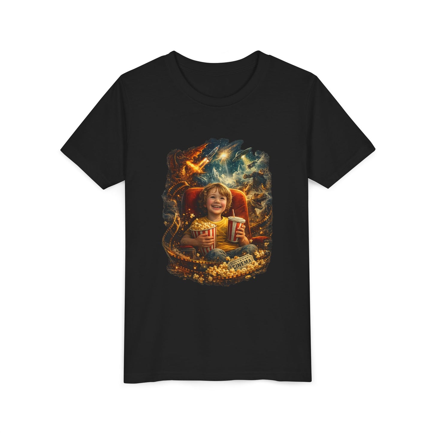 Movie Night Magic - Kids T‑Shirt