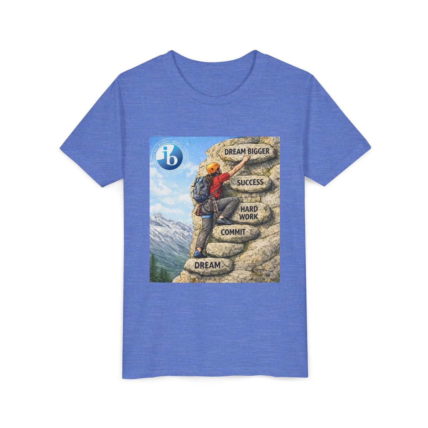 Youth Girls Tee - IB Climb to Success