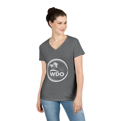 Ohana Tee (Ladies V-neck w/ white logo)