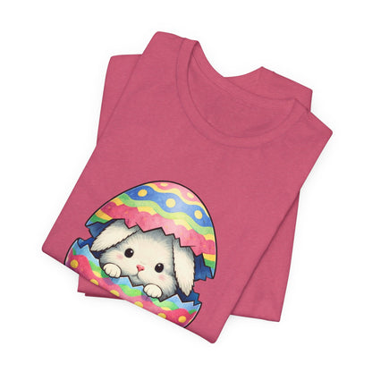 Socially Egg-xhausted - Easter Bunny T-Shirt