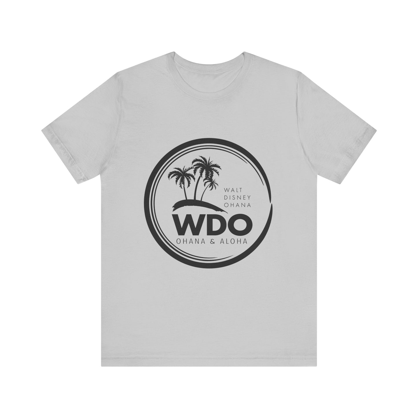 Ohana Tee (Unisex Short Sleeve w/ black logo)