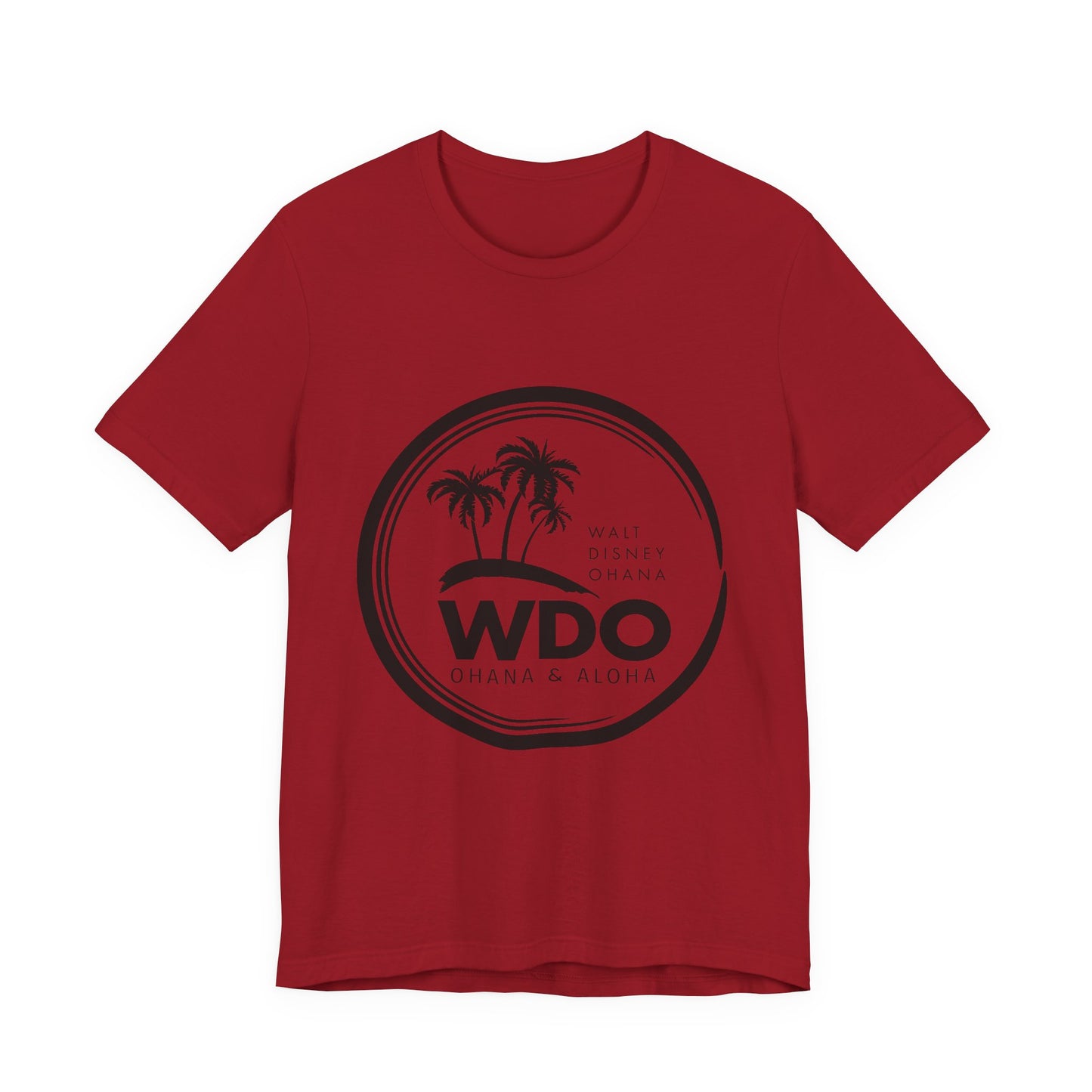 Ohana Tee (Unisex Short Sleeve w/ black logo)