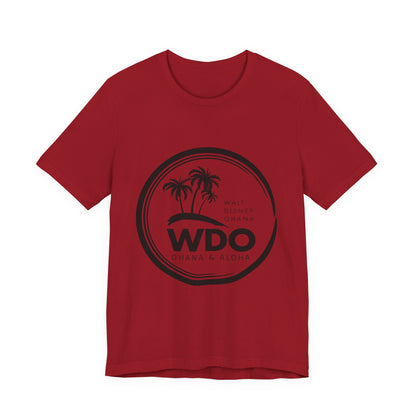 Ohana Tee (Unisex Short Sleeve w/ black logo)
