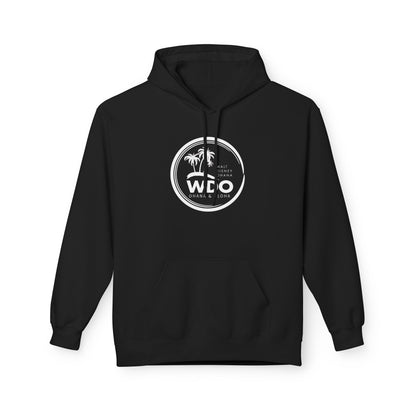 Stay Stylish & Cozy Hoodie – White Logo Minimalist Sweatshirt, Premium Unisex Streetwear Pullover, Soft Casual Fashion Hoodie