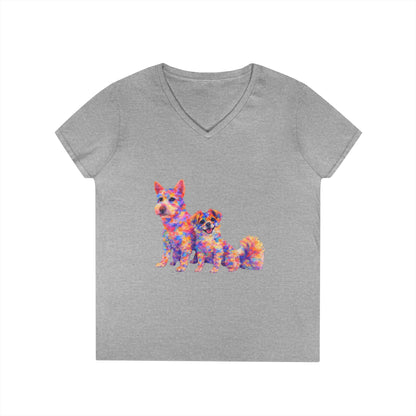 Double Trouble V-Neck T-Shirt