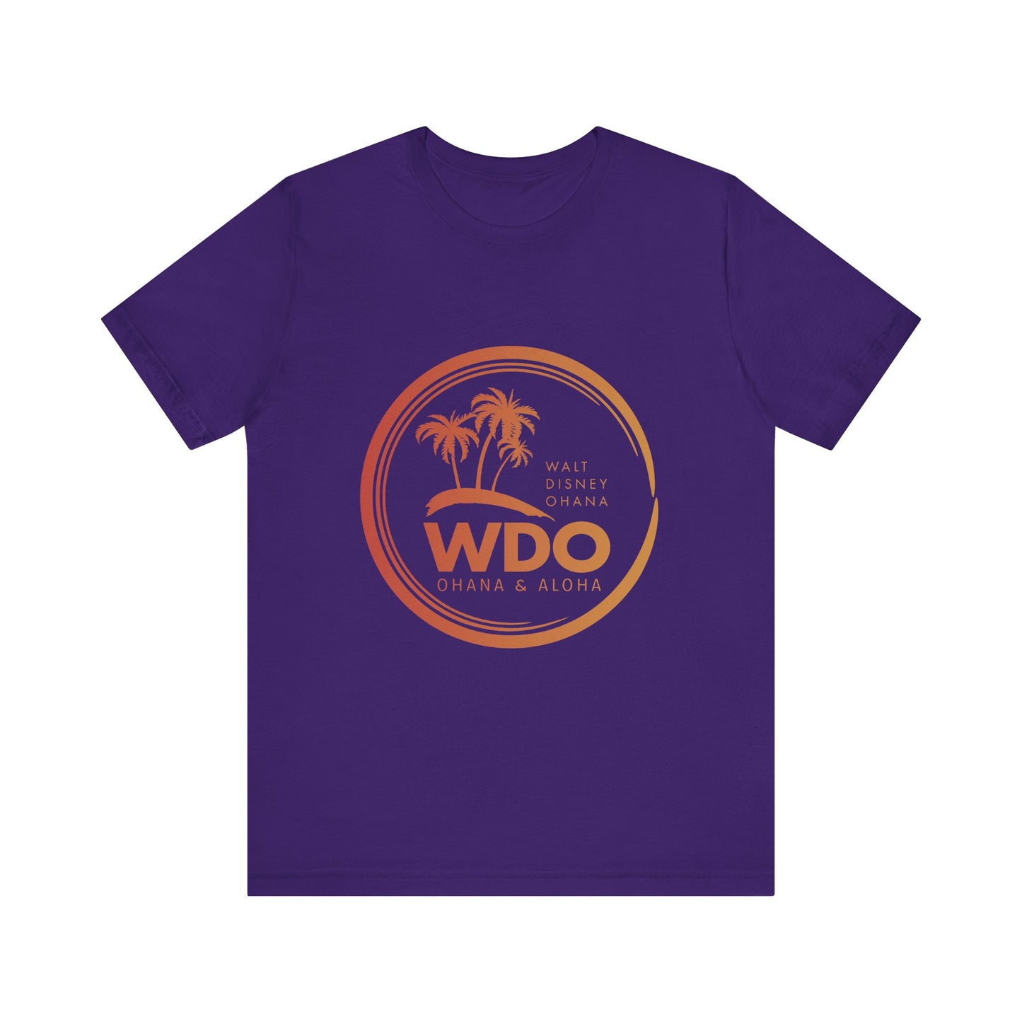 Ohana Tee (Unisex Short Sleeve w/ orange logo)
