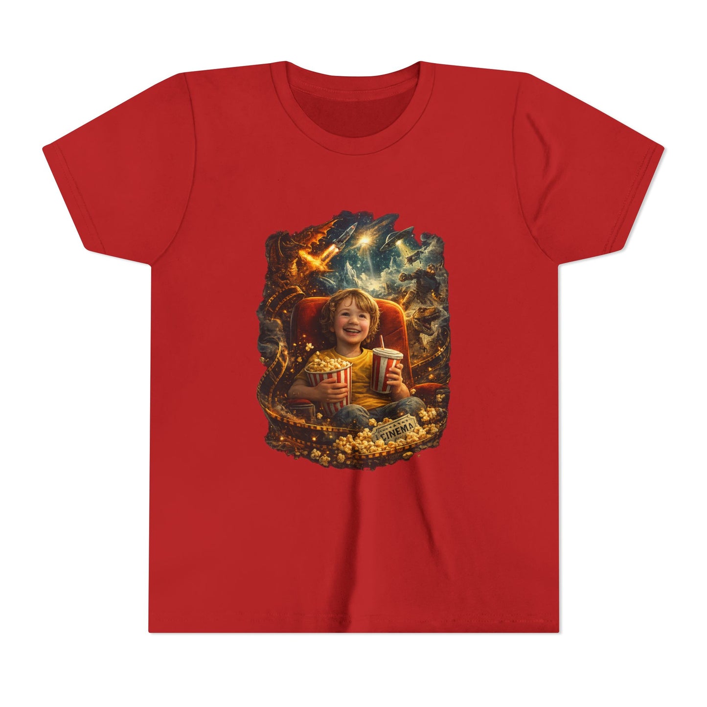 Movie Night Magic - Kids T‑Shirt