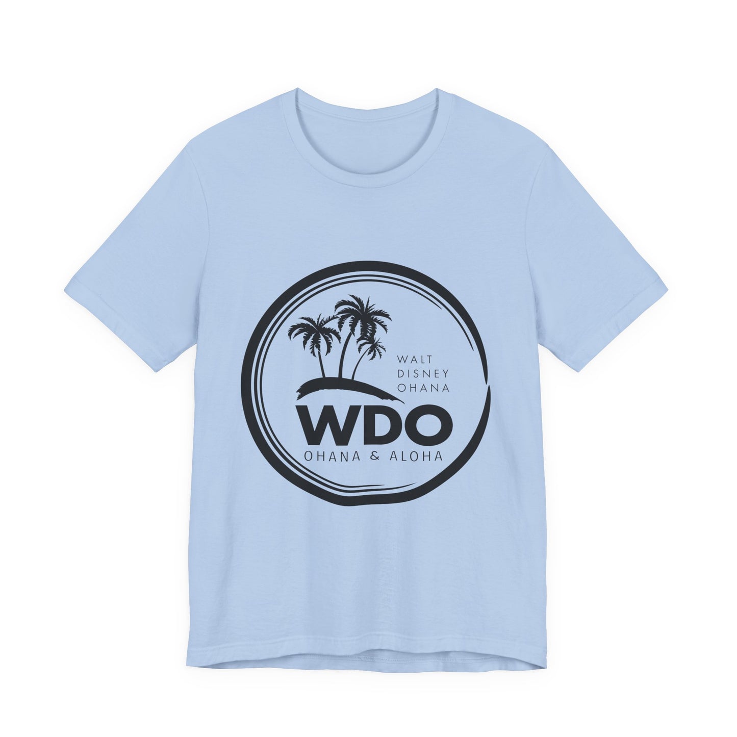Ohana Tee (Unisex Short Sleeve w/ black logo)