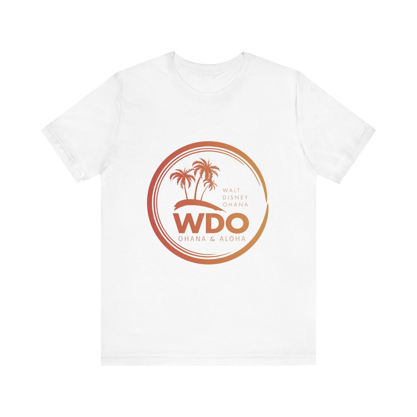 Ohana Tee (Unisex Short Sleeve w/ orange logo)