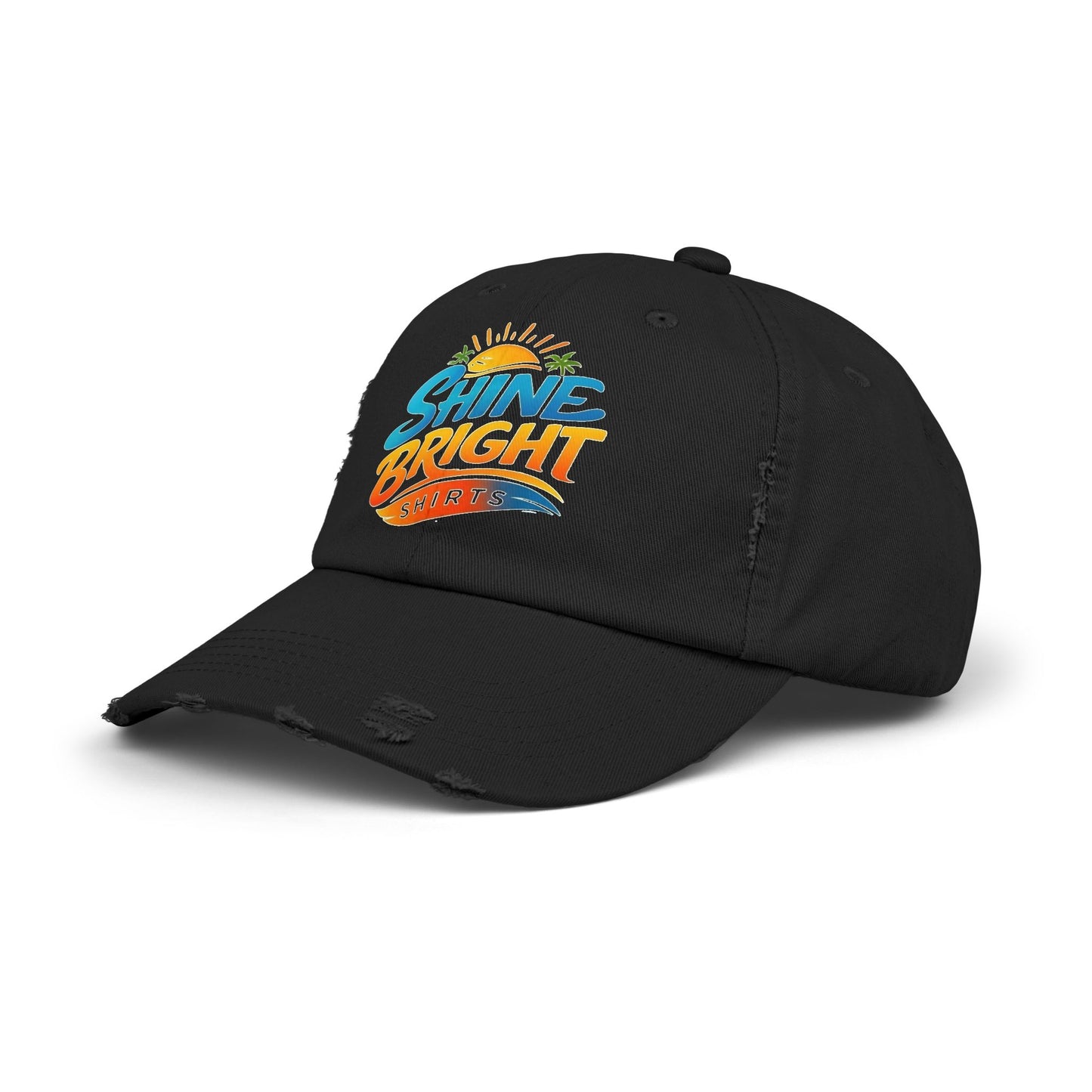Shine Bright Distressed Cap