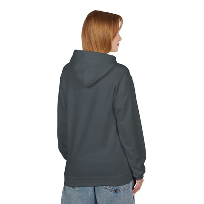 Stay Stylish & Cozy Hoodie – White Logo Minimalist Sweatshirt, Premium Unisex Streetwear Pullover, Soft Casual Fashion Hoodie