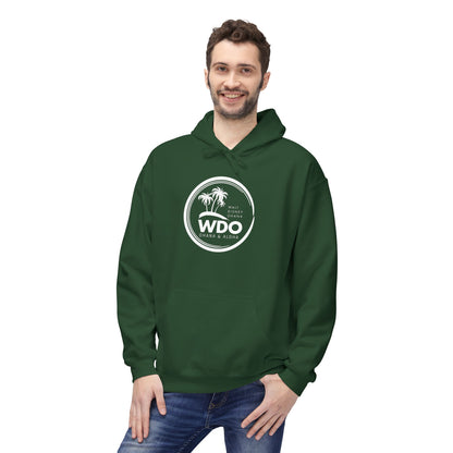 Stay Stylish & Cozy Hoodie – White Logo Minimalist Sweatshirt, Premium Unisex Streetwear Pullover, Soft Casual Fashion Hoodie