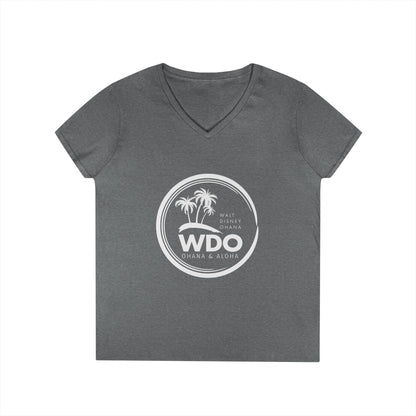 Ohana Tee (Ladies V-neck w/ white logo)