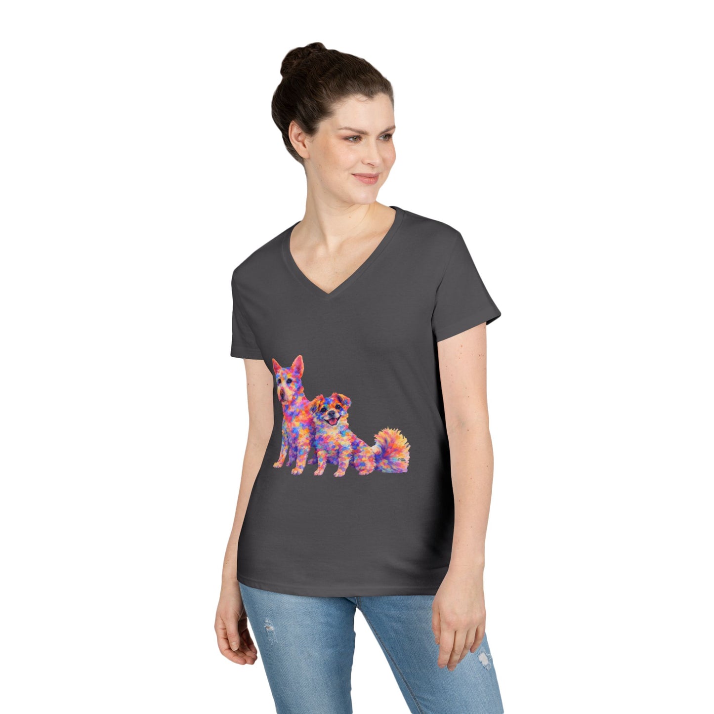 Double Trouble V-Neck T-Shirt