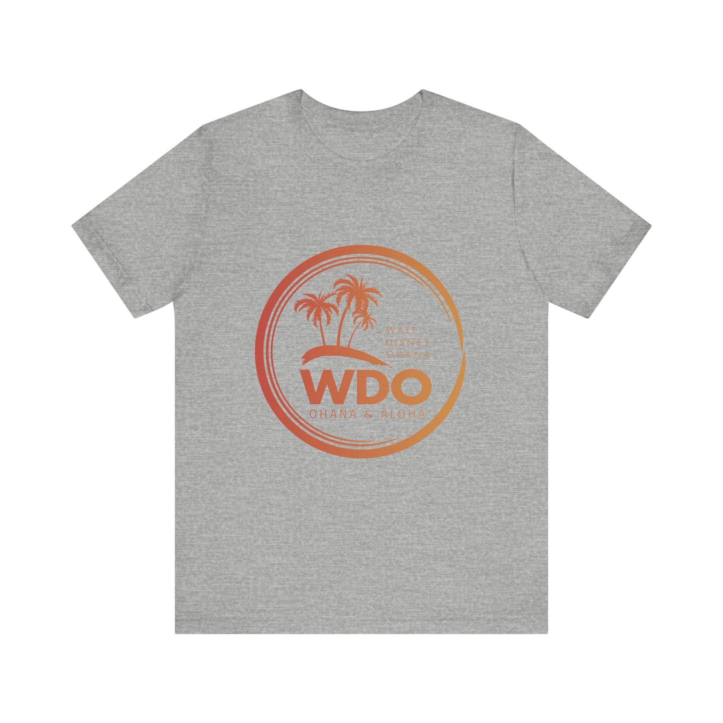 Ohana Tee (Unisex Short Sleeve w/ orange logo)