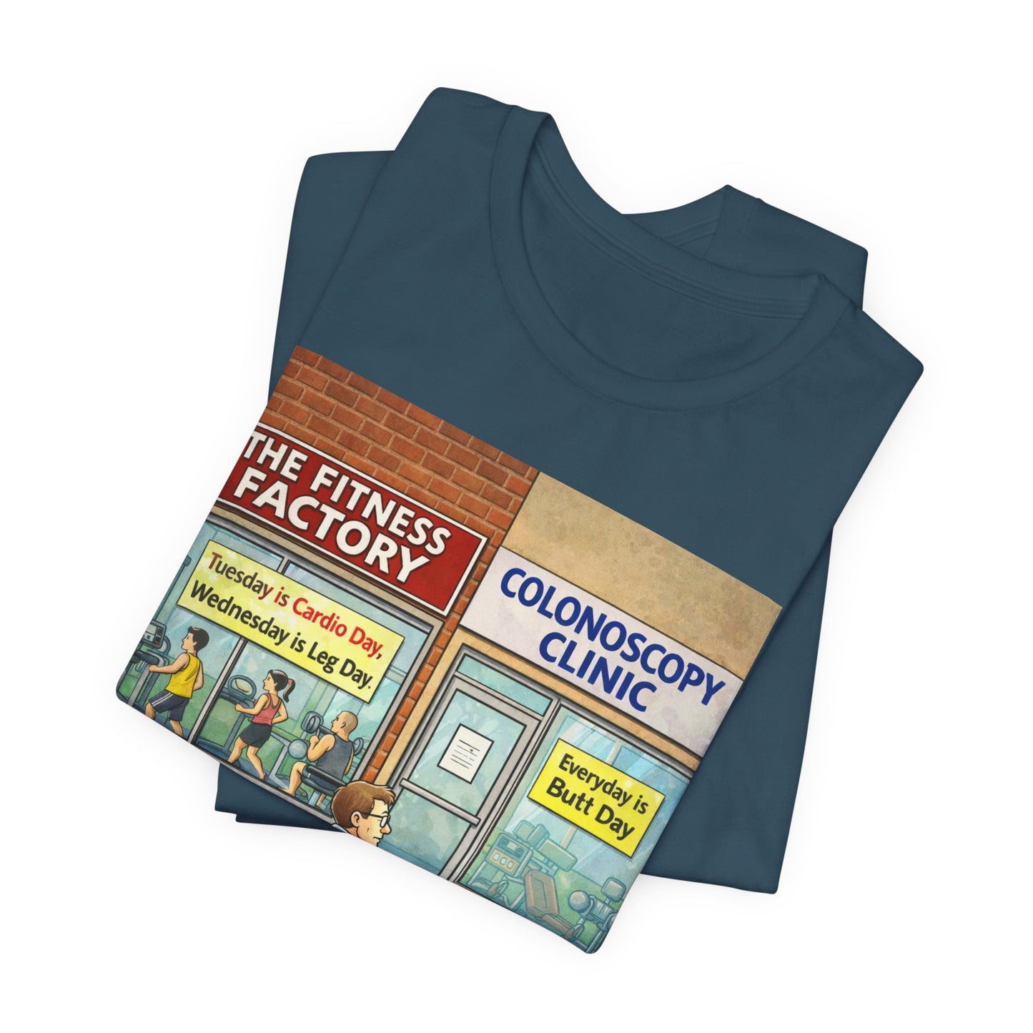 Colonoscopy Clinic Humor T‑Shirt
