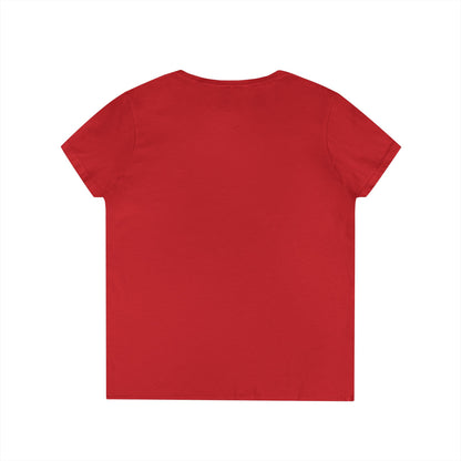 Ohana Tee (Ladies V-neck w/ black logo)