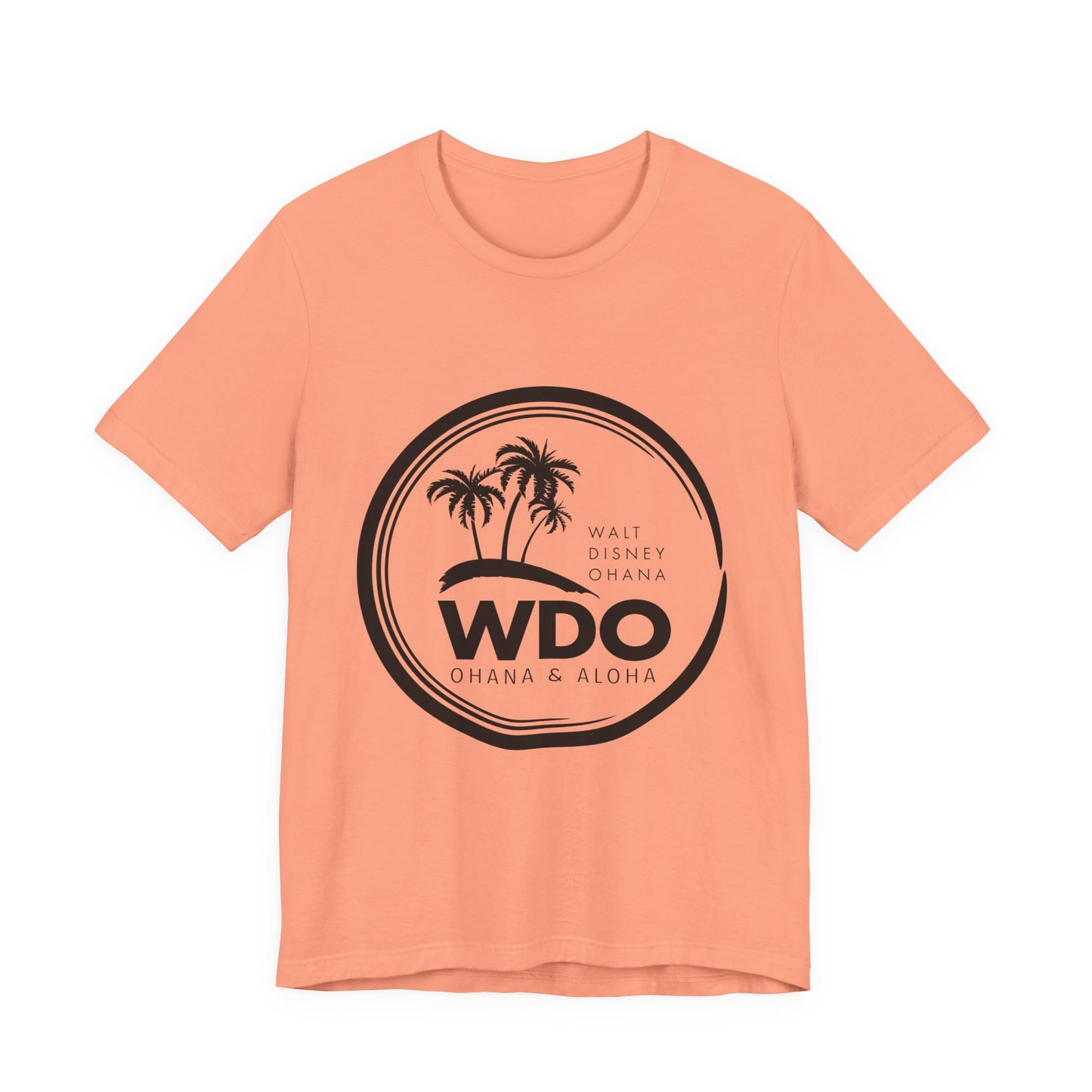 Ohana Tee (Unisex Short Sleeve w/ black logo)