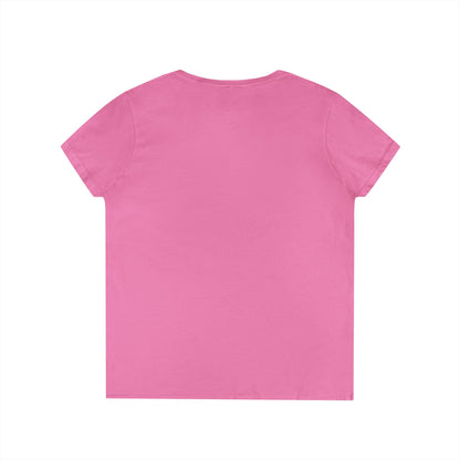 Ohana Tee (Ladies V-neck w/ black logo)