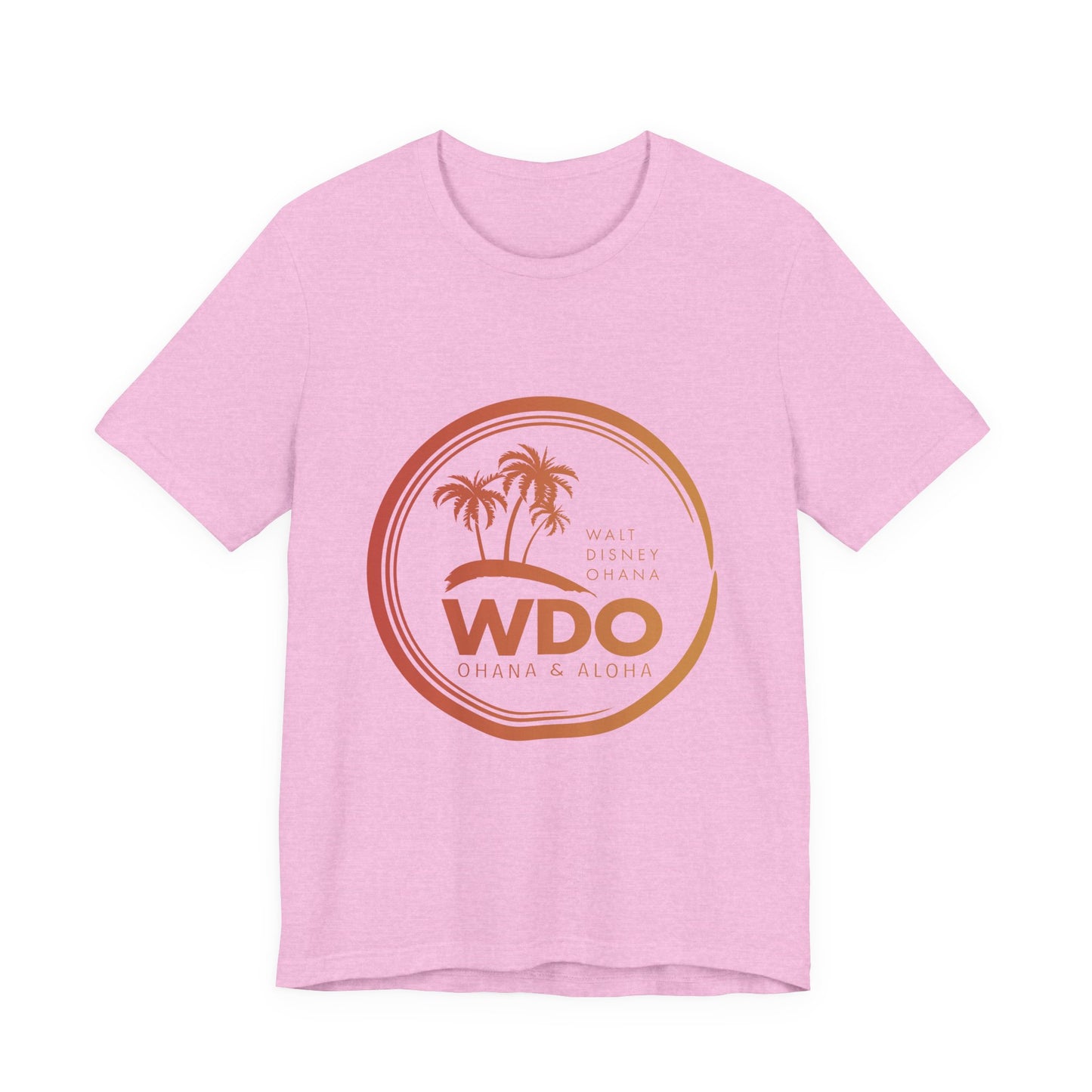 Ohana Tee (Unisex Short Sleeve w/ orange logo)