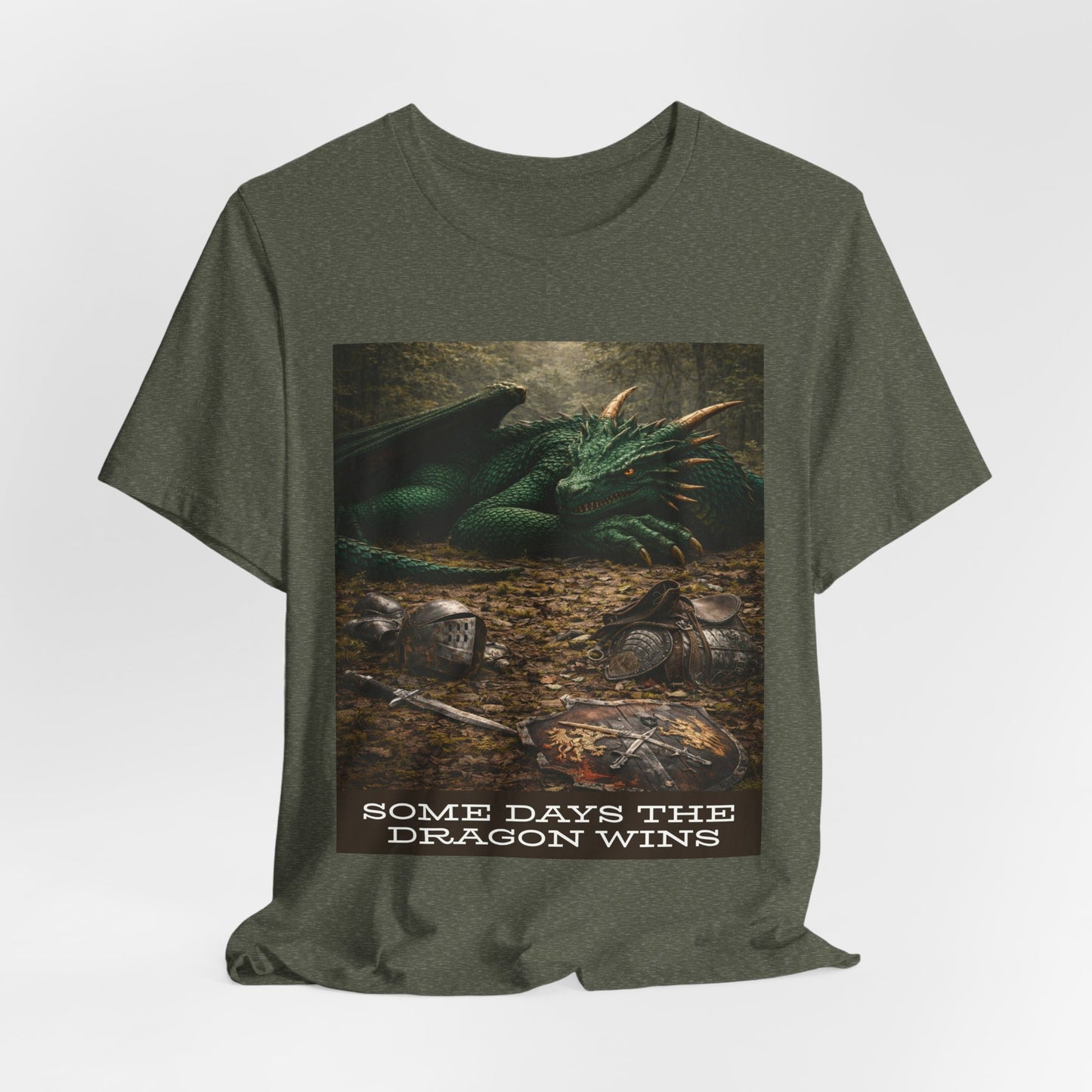 Some Days The Dragon Wins T‑Shirt