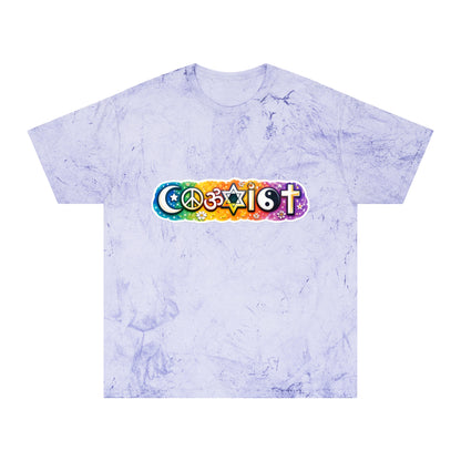 COEXIST Tie-Dye Shirt