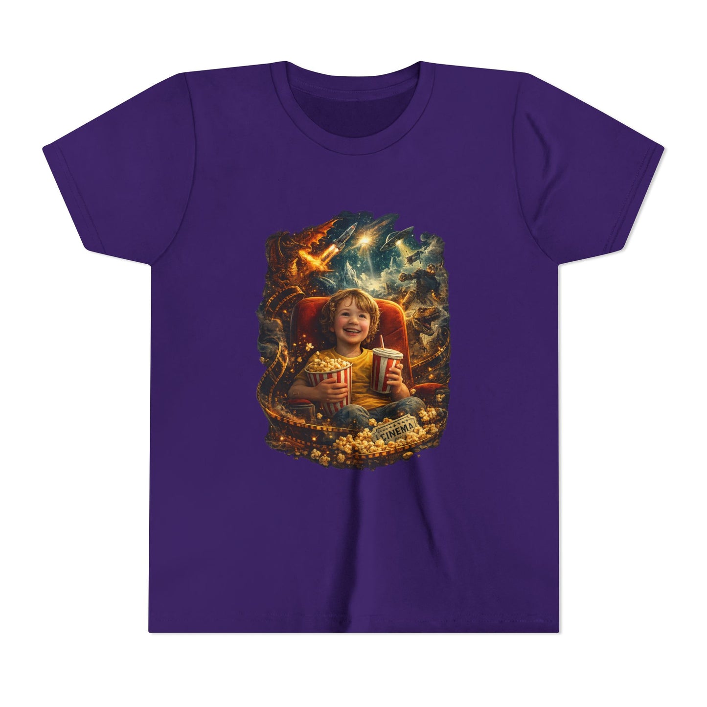 Movie Night Magic - Kids T‑Shirt