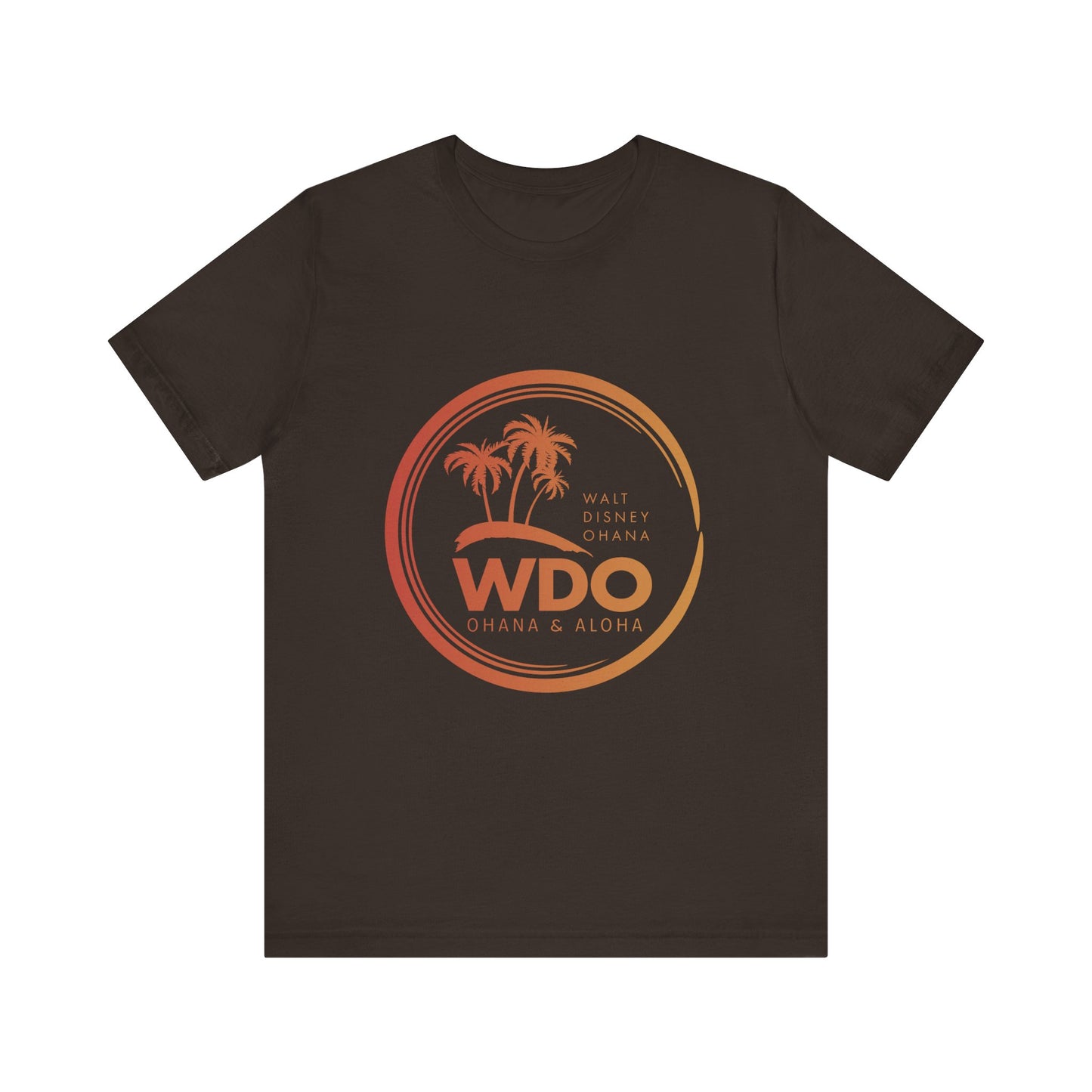 Ohana Tee (Unisex Short Sleeve w/ orange logo)